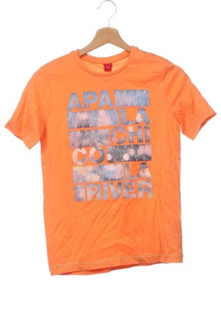 Детска тениска S.Oliver, Размер 10-11y/ 146-152 см, Цвят Оранжев, Цена 11,00 лв.
