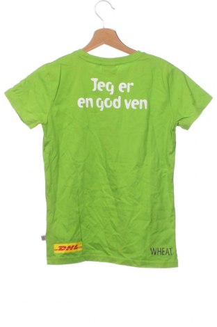 Kinder T-Shirt Wheat, Größe 11-12y/ 152-158 cm, Farbe Grün, Preis 7,65 €