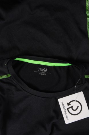 Детска тениска Yigga, Размер 10-11y/ 146-152 см, Цвят Черен, Цена 10,00 лв.