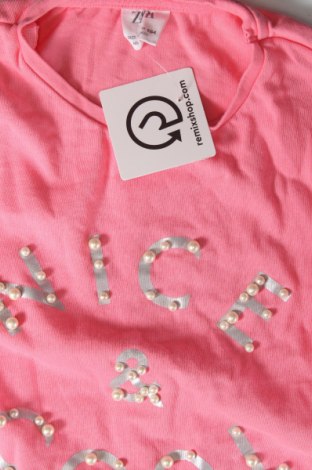 Tricou pentru copii Zara, Mărime 13-14y/ 164-168 cm, Culoare Roz, Preț 16,45 Lei