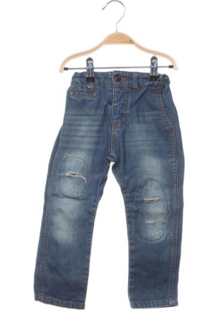 Dětské džíny  Zara, Velikost 18-24m/ 86-98 cm, Barva Modrá, Cena  103,00 Kč