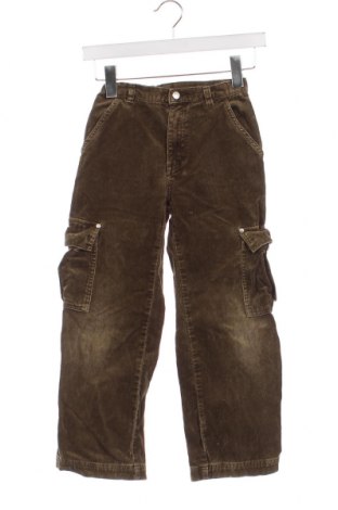 Pantaloni de catifea reiată, pentru copii Petit Bateau, Mărime 6-7y/ 122-128 cm, Culoare Maro, Preț 12,57 Lei