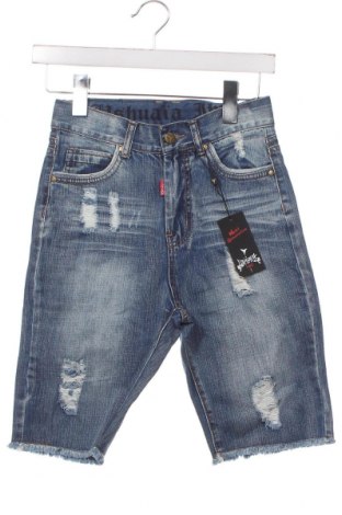 Παιδικό κοντό παντελόνι, Μέγεθος 13-14y/ 164-168 εκ., Χρώμα Μπλέ, Τιμή 7,00 €