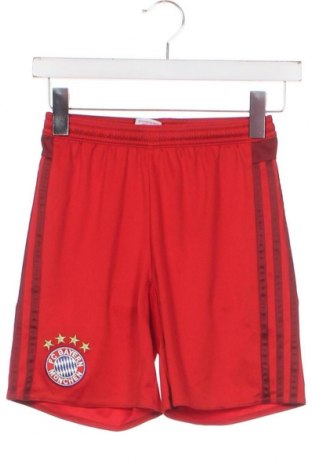 Детски къс панталон Adidas, Размер 11-12y/ 152-158 см, Цвят Червен, Цена 22,00 лв.