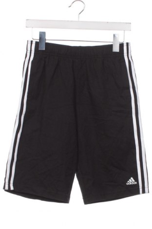 Παιδικό κοντό παντελόνι Adidas, Μέγεθος 13-14y/ 164-168 εκ., Χρώμα Μαύρο, Τιμή 45,94 €