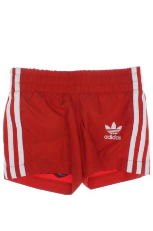 Παιδικό κοντό παντελόνι Adidas Originals, Μέγεθος 3-4y/ 104-110 εκ., Χρώμα Κόκκινο, Τιμή 20,21 €