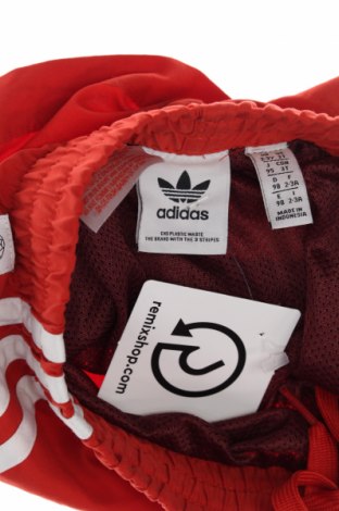 Dziecięce szorty Adidas Originals, Rozmiar 2-3y/ 98-104 cm, Kolor Czerwony, Cena 104,49 zł