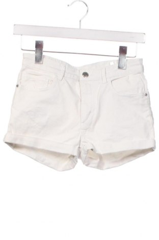 Детски къс панталон H&M, Размер 13-14y/ 164-168 см, Цвят Бял, Цена 7,10 лв.