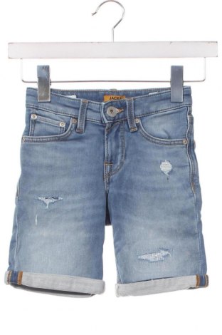 Παιδικό κοντό παντελόνι Jack & Jones, Μέγεθος 7-8y/ 128-134 εκ., Χρώμα Μπλέ, Τιμή 8,62 €