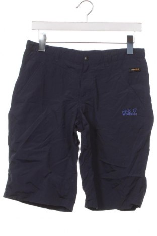 Детски къс панталон Jack Wolfskin, Размер 15-18y/ 170-176 см, Цвят Син, Цена 13,20 лв.