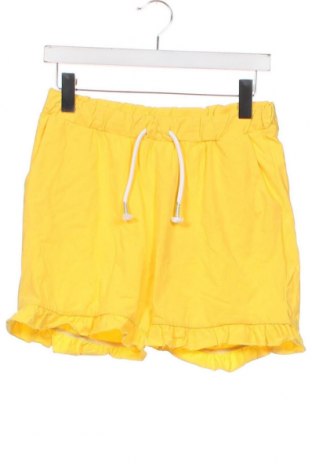 Pantaloni scurți pentru copii Name It, Mărime 13-14y/ 164-168 cm, Culoare Galben, Preț 13,91 Lei