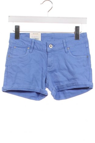 Детски къс панталон Pepe Jeans, Размер 11-12y/ 152-158 см, Цвят Син, Цена 25,60 лв.