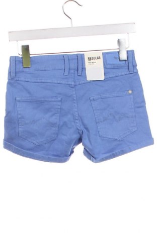 Детски къс панталон Pepe Jeans, Размер 11-12y/ 152-158 см, Цвят Син, Цена 19,20 лв.