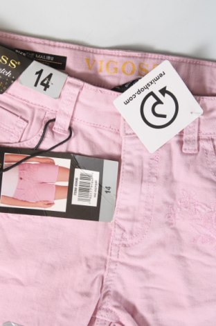 Детски къс панталон Vigoss, Размер 13-14y/ 164-168 см, Цвят Розов, Цена 47,00 лв.