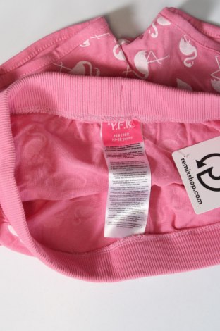 Детски къс панталон Y.F.K., Размер 10-11y/ 146-152 см, Цвят Розов, Цена 14,00 лв.