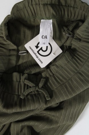 Pantaloni pentru copii C&A, Mărime 10-11y/ 146-152 cm, Culoare Verde, Preț 69,08 Lei