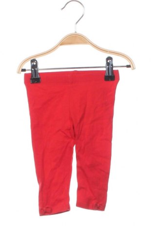 Детски панталон H&M, Размер 3-6m/ 62-68 см, Цвят Червен, Цена 3,15 лв.