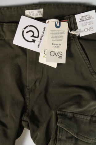 Детски панталон Oviesse, Размер 9-10y/ 140-146 см, Цвят Зелен, Цена 17,49 лв.