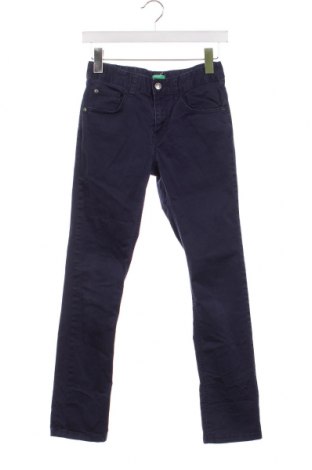 Pantaloni pentru copii United Colors Of Benetton, Mărime 11-12y/ 152-158 cm, Culoare Albastru, Preț 28,37 Lei