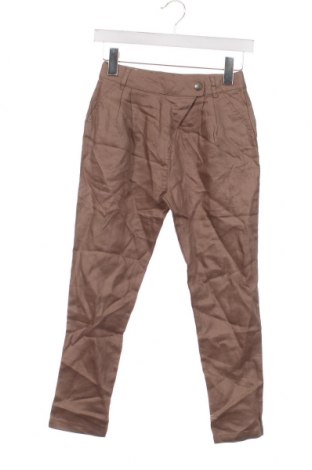 Pantaloni pentru copii Vertbaudet, Mărime 7-8y/ 128-134 cm, Culoare Bej, Preț 28,32 Lei