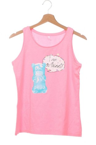 Μπλουζάκι αμάνικο παιδικό, Μέγεθος 13-14y/ 164-168 εκ., Χρώμα Ρόζ , Τιμή 3,06 €