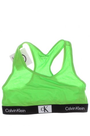 Μπλουζάκι αμάνικο παιδικό Calvin Klein, Μέγεθος 11-12y/ 152-158 εκ., Χρώμα Πράσινο, Τιμή 10,10 €
