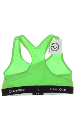 Μπλουζάκι αμάνικο παιδικό Calvin Klein, Μέγεθος 11-12y/ 152-158 εκ., Χρώμα Πράσινο, Τιμή 25,26 €