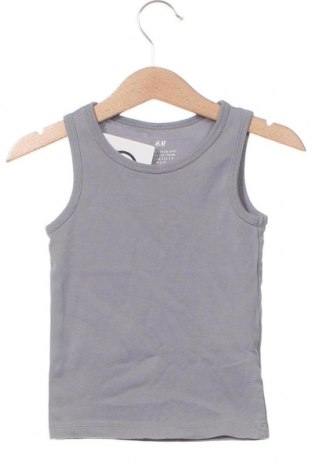 Μπλουζάκι αμάνικο παιδικό H&M, Μέγεθος 2-3y/ 98-104 εκ., Χρώμα Γκρί, Τιμή 6,14 €