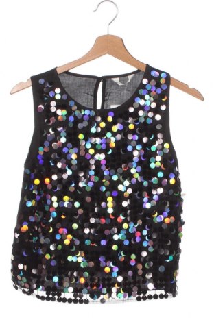 Μπλουζάκι αμάνικο παιδικό H&M, Μέγεθος 12-13y/ 158-164 εκ., Χρώμα Μαύρο, Τιμή 6,19 €