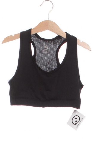 Μπλουζάκι αμάνικο παιδικό H&M, Μέγεθος 12-13y/ 158-164 εκ., Χρώμα Μαύρο, Τιμή 6,12 €