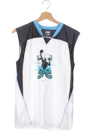 Μπλουζάκι αμάνικο παιδικό Nike, Μέγεθος 11-12y/ 152-158 εκ., Χρώμα Λευκό, Τιμή 12,21 €