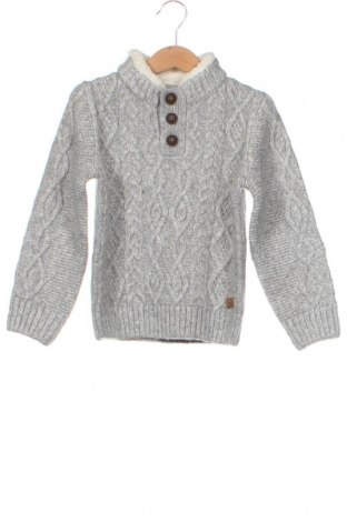 Детски пуловер C&A, Размер 3-4y/ 104-110 см, Цвят Сив, Цена 17,60 лв.