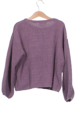 Детски пуловер H&M, Размер 6-7y/ 122-128 см, Цвят Лилав, Цена 17,00 лв.