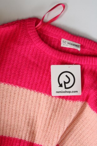 Детски пуловер LC Waikiki, Размер 11-12y/ 152-158 см, Цвят Розов, Цена 5,04 лв.