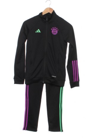 Kinder Trainingsanzug Adidas, Größe 11-12y/ 152-158 cm, Farbe Schwarz, Preis 71,65 €