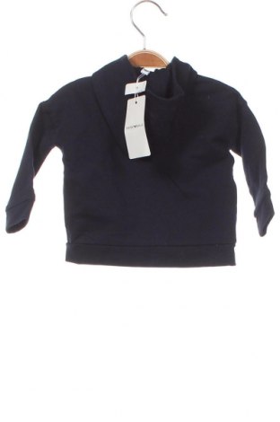 Gyerek sweatshirt Emporio Armani, Méret 3-6m / 62-68 cm, Szín Kék, Ár 12 723 Ft