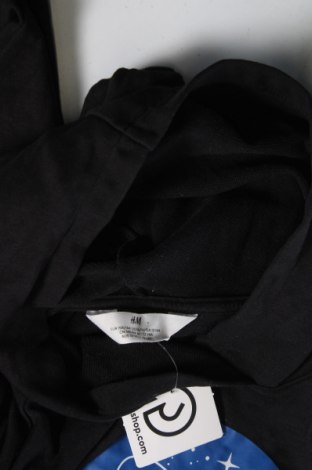 Gyerek sweatshirt H&M, Méret 13-14y / 164-168 cm, Szín Fekete, Ár 2 344 Ft