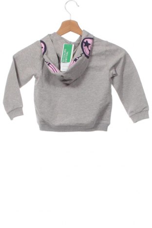Gyerek sweatshirt United Colors Of Benetton, Méret 18-24m / 86-98 cm, Szín Szürke, Ár 7 307 Ft