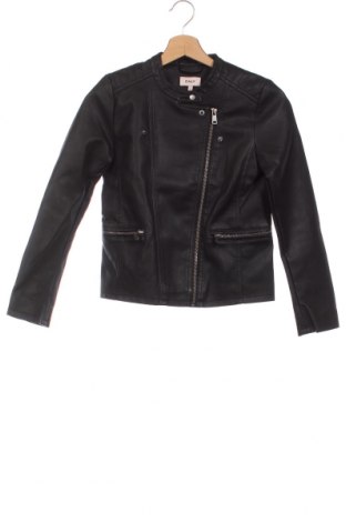 Dětská kožená bunda  ONLY, Velikost 11-12y/ 152-158 cm, Barva Černá, Cena  687,00 Kč