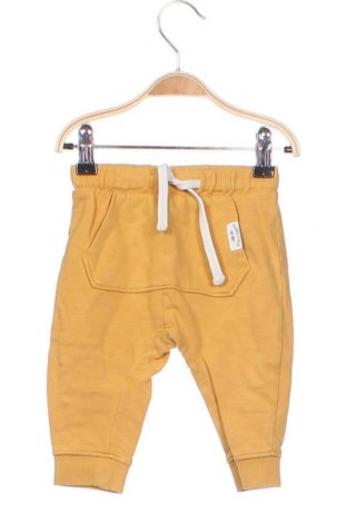 Kinder Sporthose H&M, Größe 9-12m/ 74-80 cm, Farbe Gelb, Preis 12,29 €