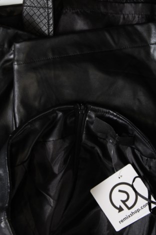 Δερμάτινη φούστα, Μέγεθος M, Χρώμα Μαύρο, Τιμή 3,71 €