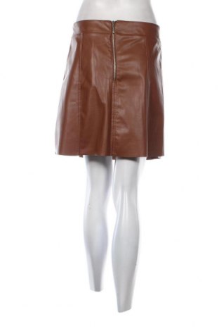 Δερμάτινη φούστα Bebe Plus, Μέγεθος M, Χρώμα Καφέ, Τιμή 2,67 €