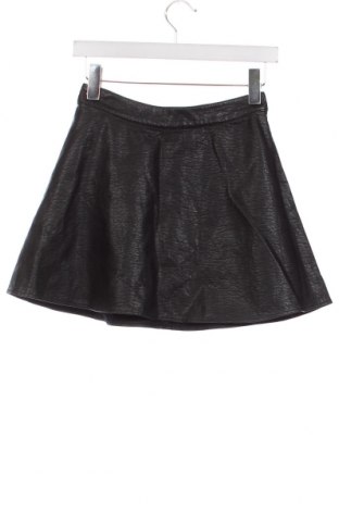 Fustă de piele H&M Divided, Mărime XS, Culoare Negru, Preț 24,99 Lei