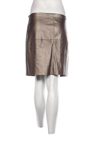 Δερμάτινη φούστα Promod, Μέγεθος L, Χρώμα Ασημί, Τιμή 9,15 €