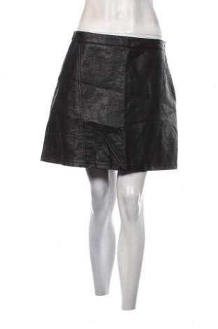 Δερμάτινη φούστα Zara, Μέγεθος L, Χρώμα Μαύρο, Τιμή 3,46 €