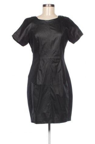 Кожена рокля Reiss, Размер M, Цвят Черен, Цена 93,00 лв.