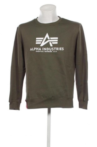 Мъжка блуза Alpha Industries, Размер M, Цвят Зелен, Цена 102,00 лв.