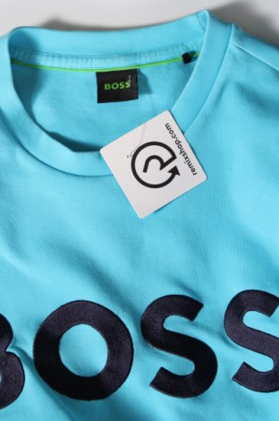 Herren Shirt Boss Green, Größe M, Farbe Blau, Preis 84,54 €