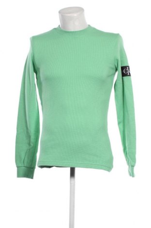 Herren Shirt Calvin Klein Jeans, Größe S, Farbe Grün, Preis 42,60 €