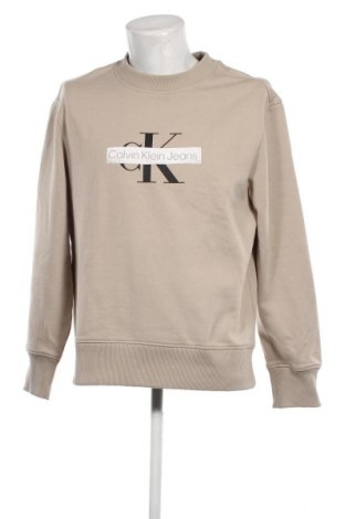 Ανδρική μπλούζα Calvin Klein Jeans, Μέγεθος L, Χρώμα  Μπέζ, Τιμή 48,97 €